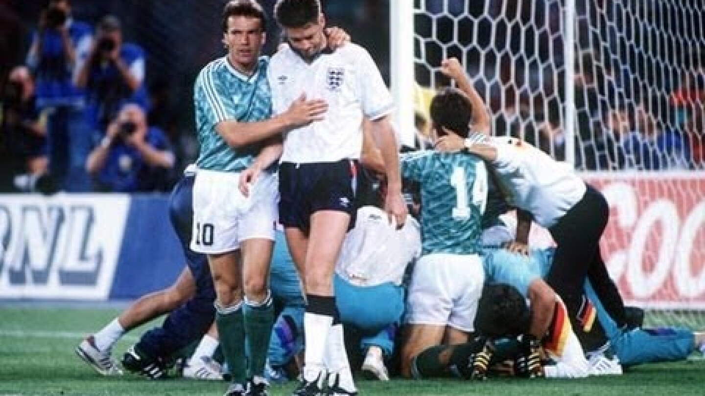 World Cup 1990: England - Germany Penalty Shoot-Out