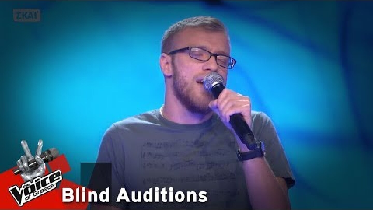 Δαυίδ Καναβός - Thinking out loud | 8o Blind Audition | The Voice of Greece