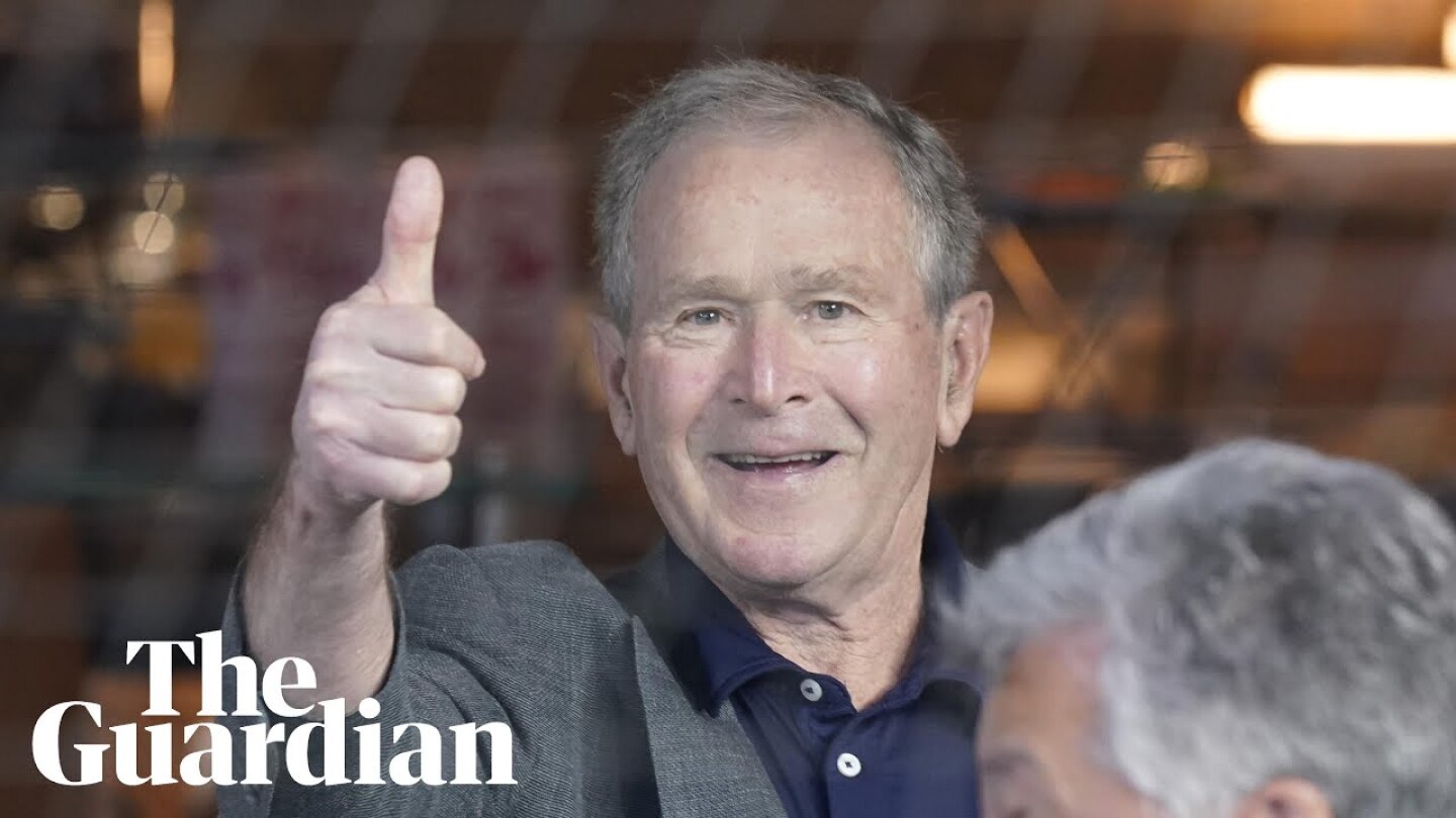 George W Bush says Iraq invasion unjustified in speech gaffe: 'I mean Ukraine'