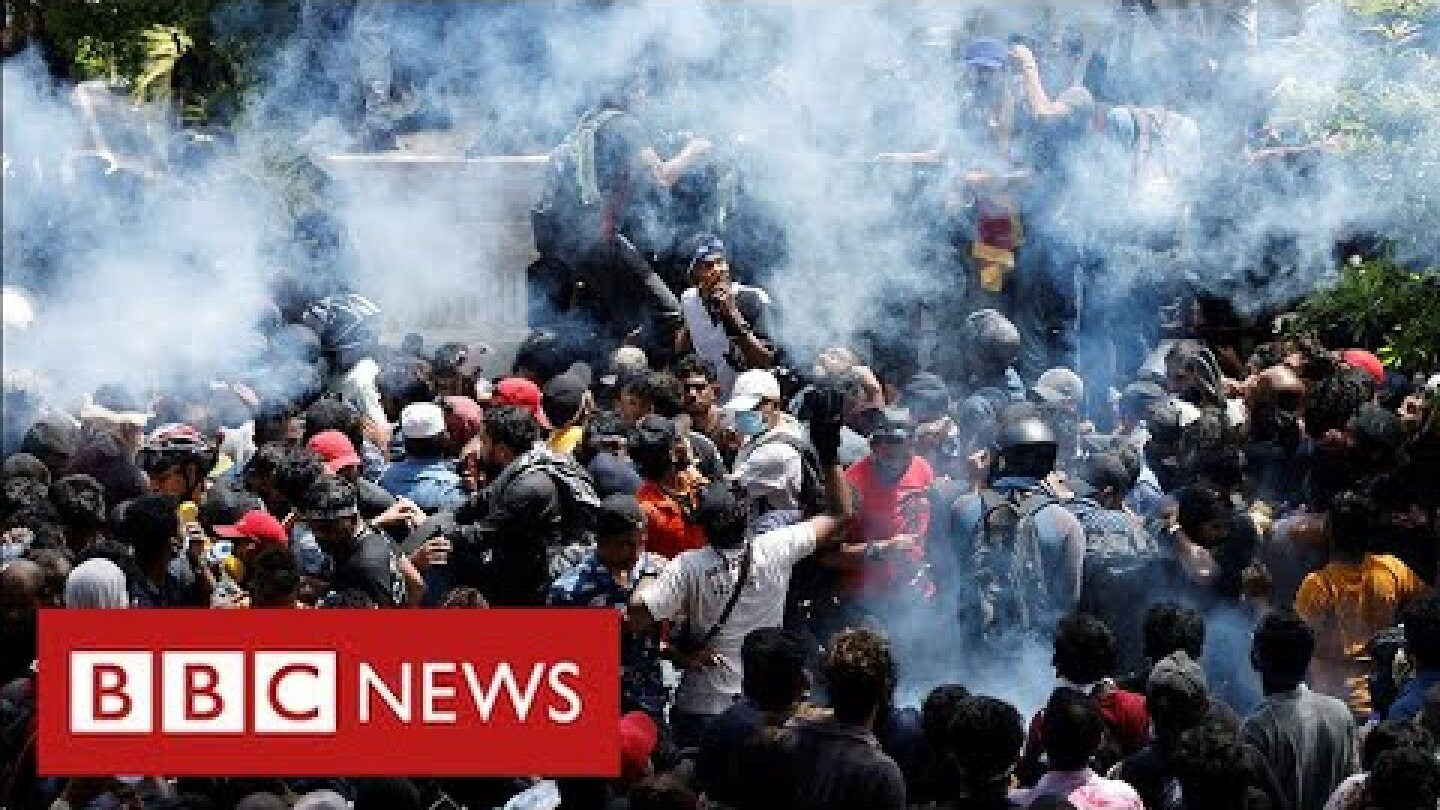 Sri Lanka’s President flees country as state of emergency declared - BBC News