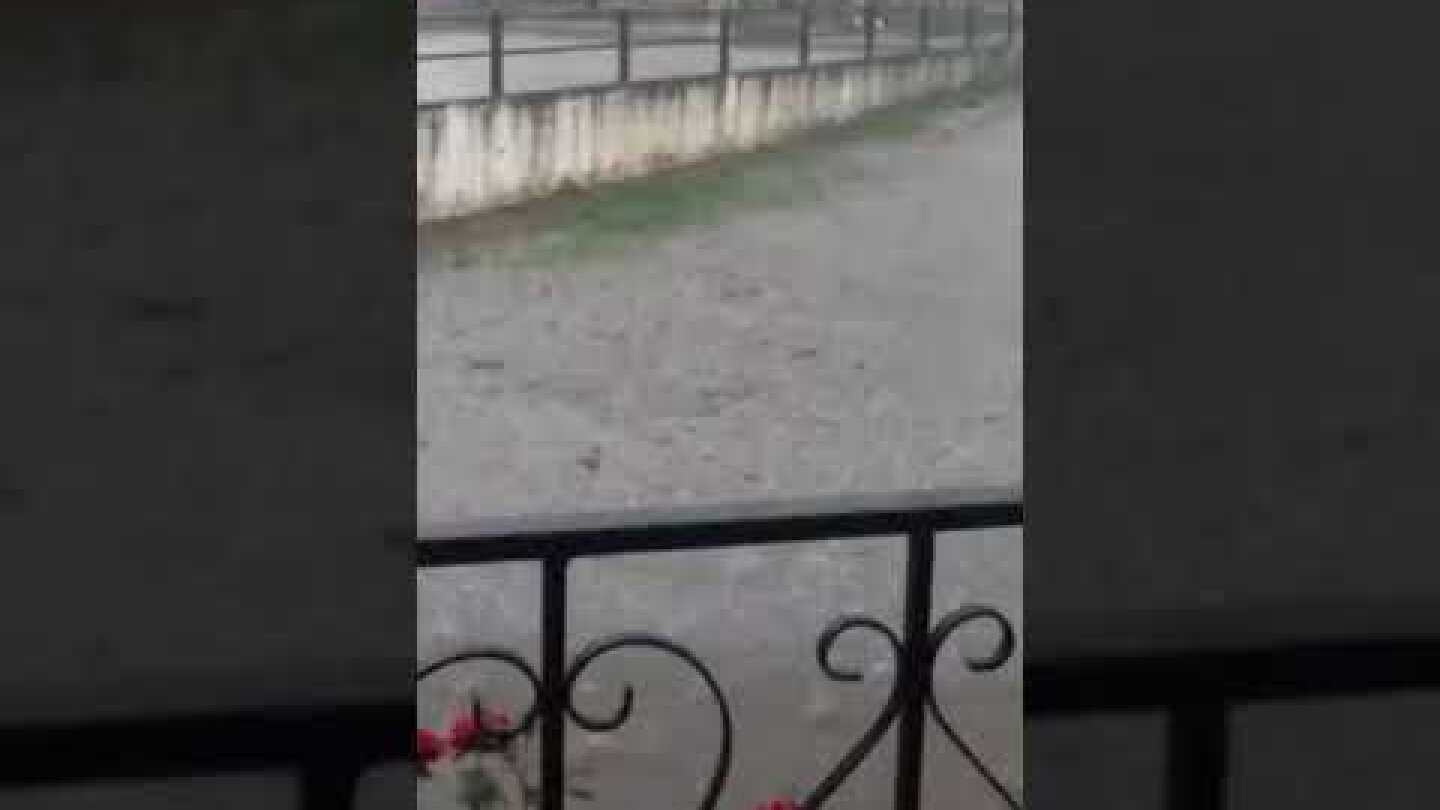 Χαλαζόπτωση στα Πετρανά Κοζάνης