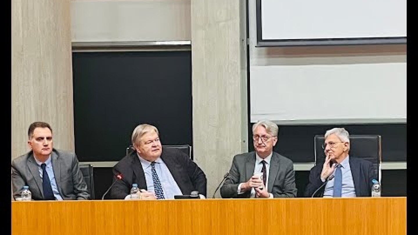 28.11.2025 Ομιλία Ευ. Βενιζέλου στην παρουσίαση του βιβλίου του Τάσου Γιαννίτση στη Θεσσαλονίκη