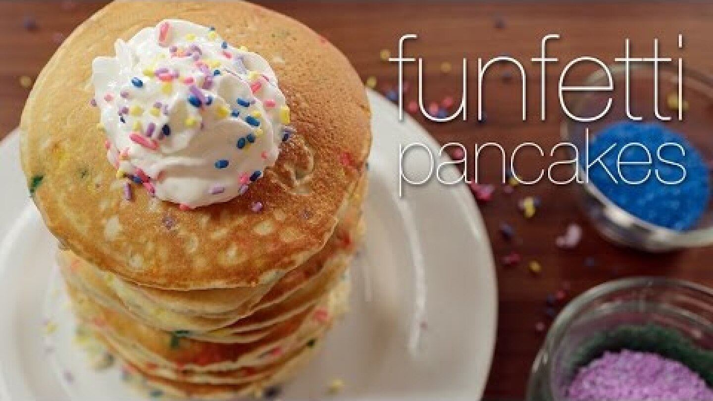 Funfetti Pancakes Worth Waking Up For...