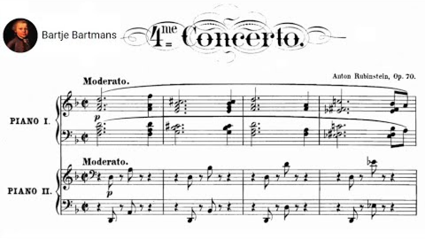 Anton Rubinstein - Piano Concerto No. 4,  Op. 70 (1864)