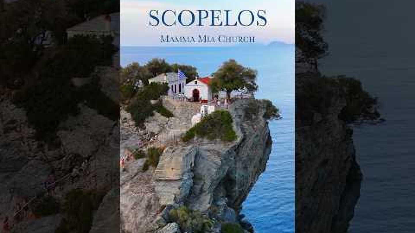 Mamma Mia Church ⛪️ - Scopelos, Greece - #mammamia