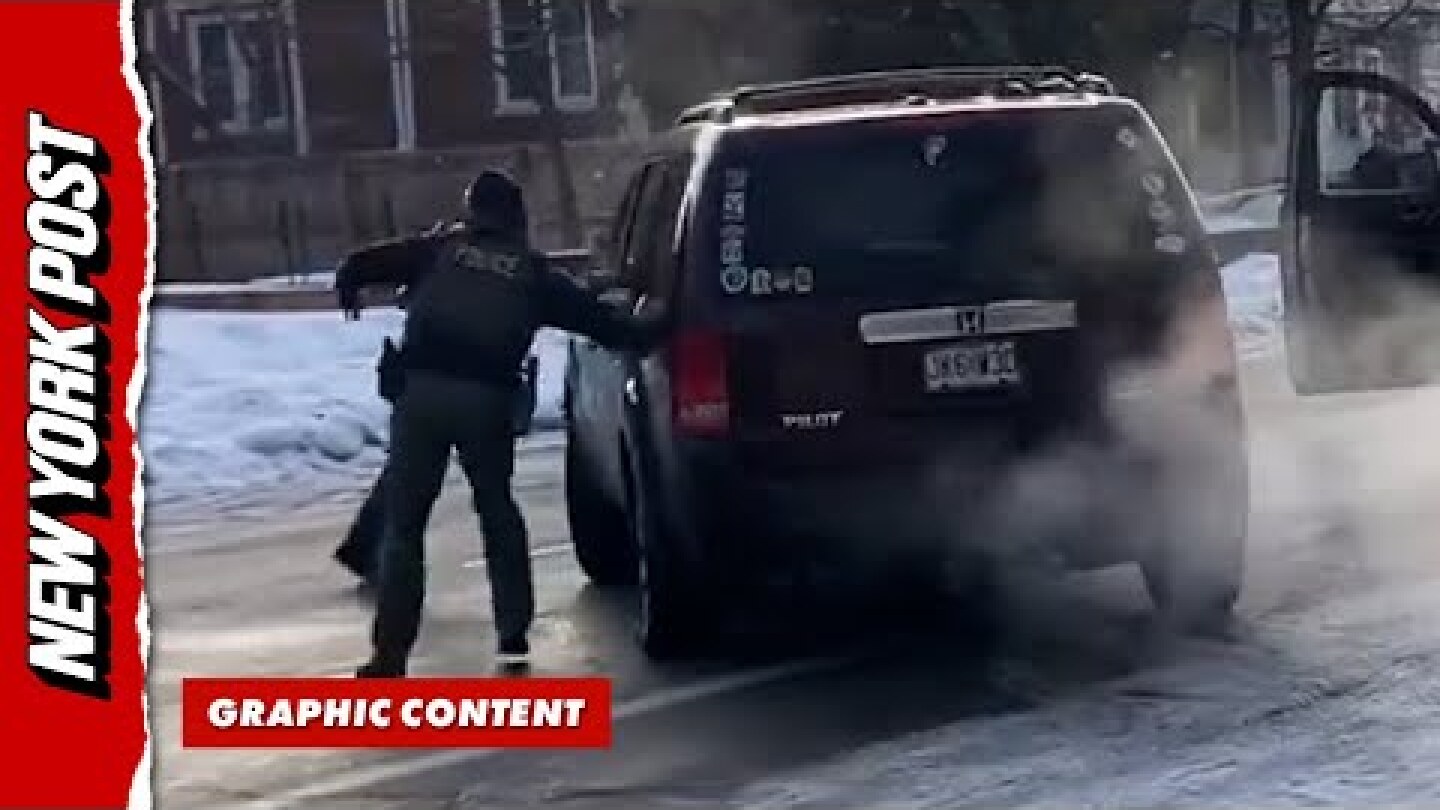 Moment ICE Agent Fatally Shoots Woman in Minneapolis
