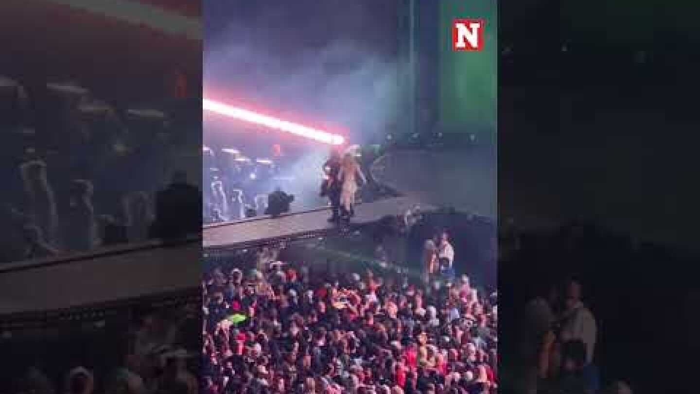 Lady Gaga Stops Performance To Aid Her Dancer