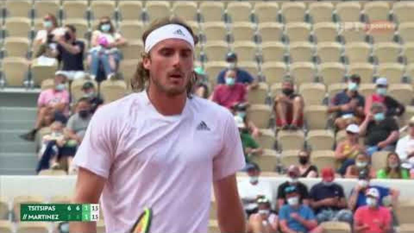 Στ.Τσιτσιπάς-Π.Μαρτίνεθ 3-0 | HIGHLIGHTS | 02/06/21 | ΕΡΤ