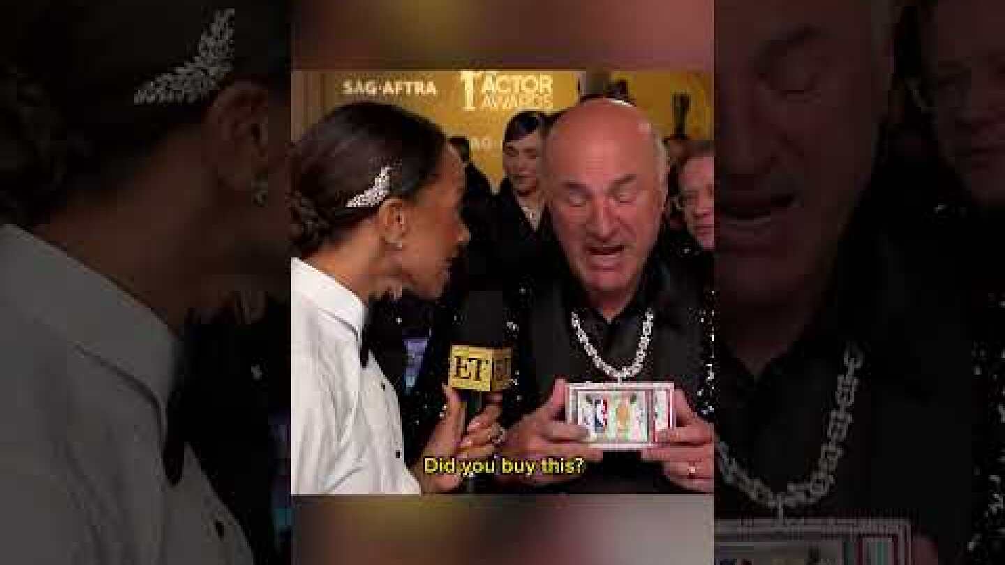 Kevin O’ Leary is wearing over $20 million around his neck at the #ActorAwards. #martysupreme