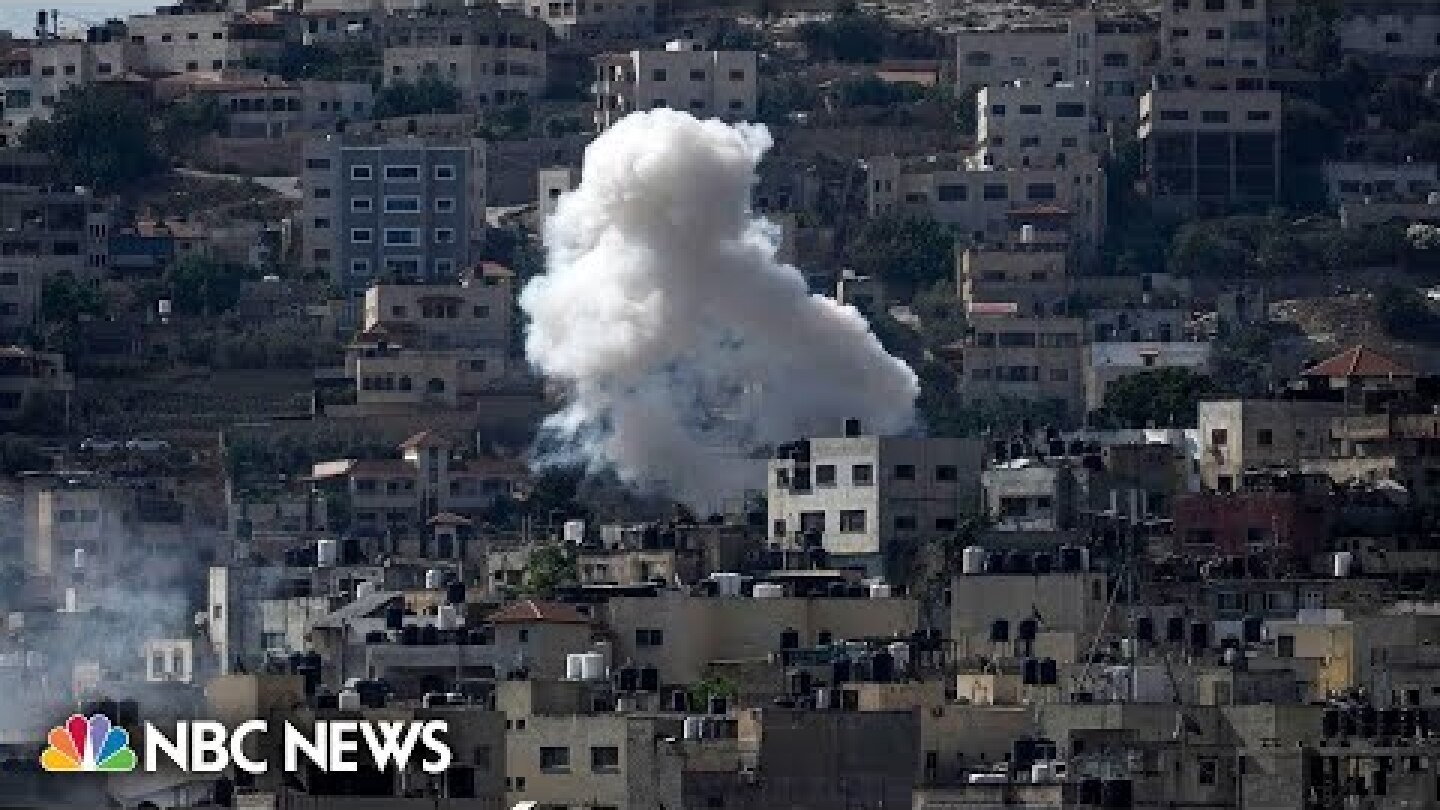 Many dead and injured during large-scale Israeli raid on Jenin