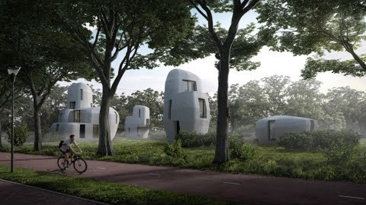 Eindhoven to build "world’s first" 3D-printed houses that people can live inside