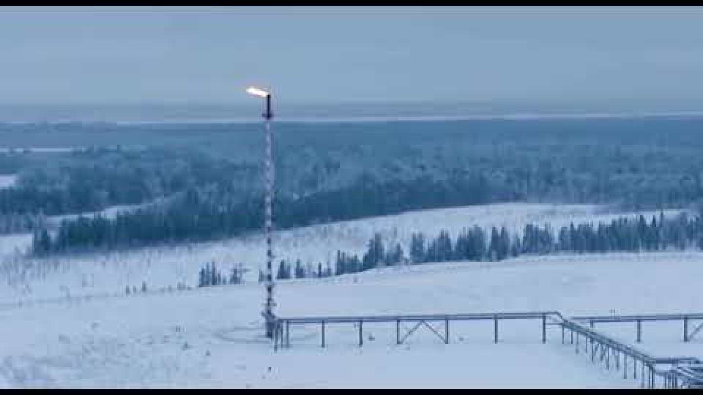 Gazprom has published a video with an epic soundtrack "And winter will be big"