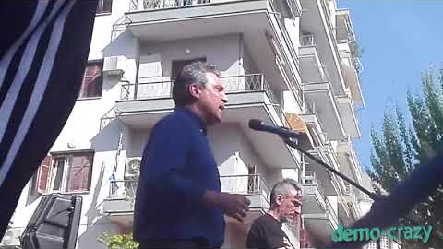 Αριστείδης Φωκάς (αγανακτισμένος βουλευτής) : "Να καεί η πουτ@@@ η Βουλή "