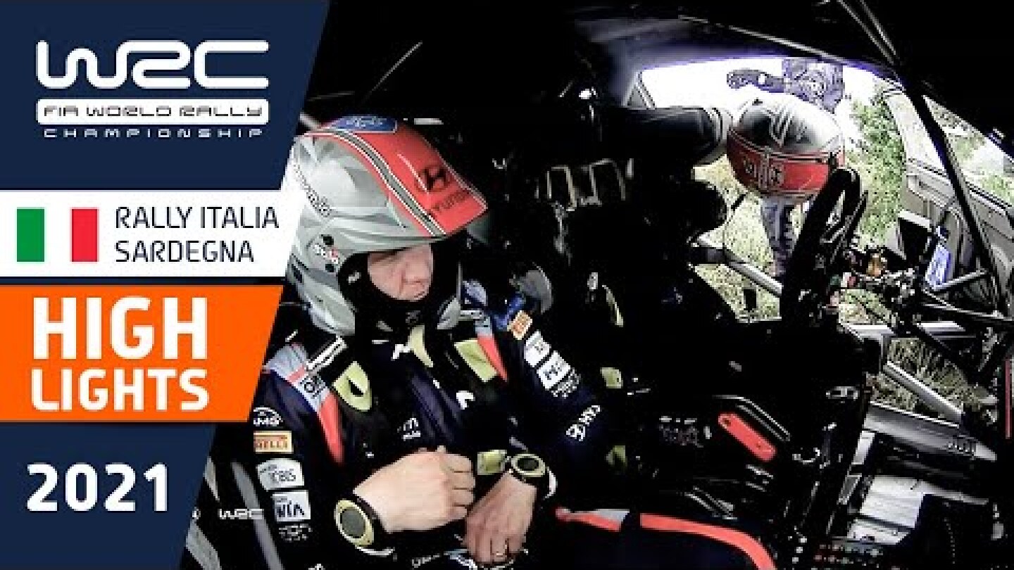 HIGHLIGHTS Stages 9-12 - WRC Rally Italia Sardegna 2021