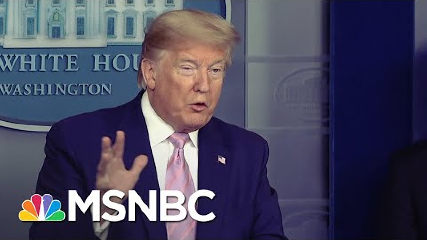 Trump: "There Will Be A Lot Of Death" Due To COVID-19 In The Coming Weeks | MSNBC