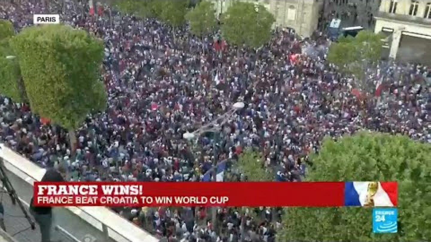 World Cup 2018: French come together to celebrate victory