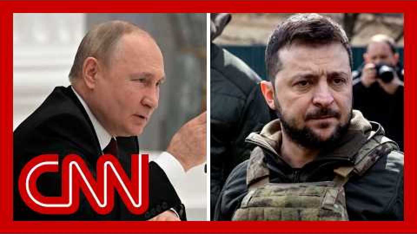 Putin proposes direct talks with Ukraine. Zelensky: Ukraine 'ready to meet'