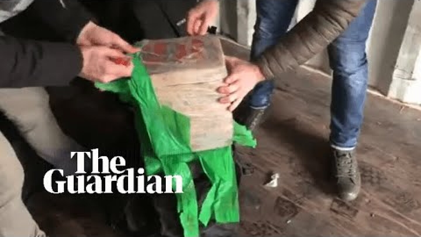 Police swap cocaine with salt in sting operation in Italy's largest drugs bust in 25 years