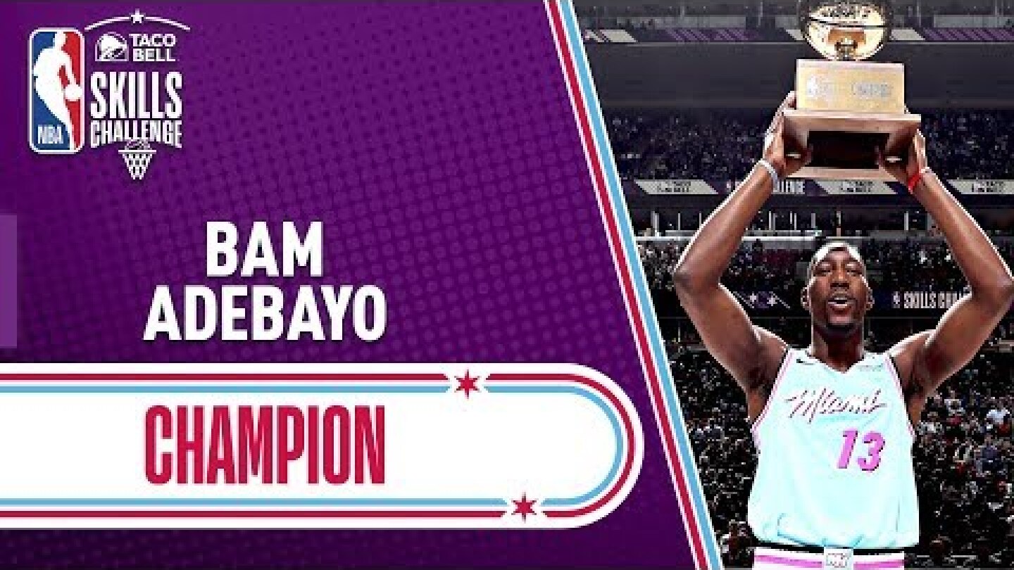 Bam Adebayo WINS #TacoBellSkills Challenge | 2020 NBA All-Star