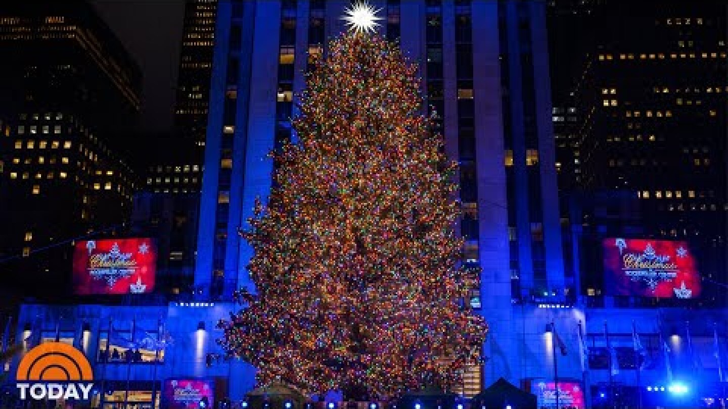 Rockefeller Center Christmas Tree Is Shining Bright | TODAY