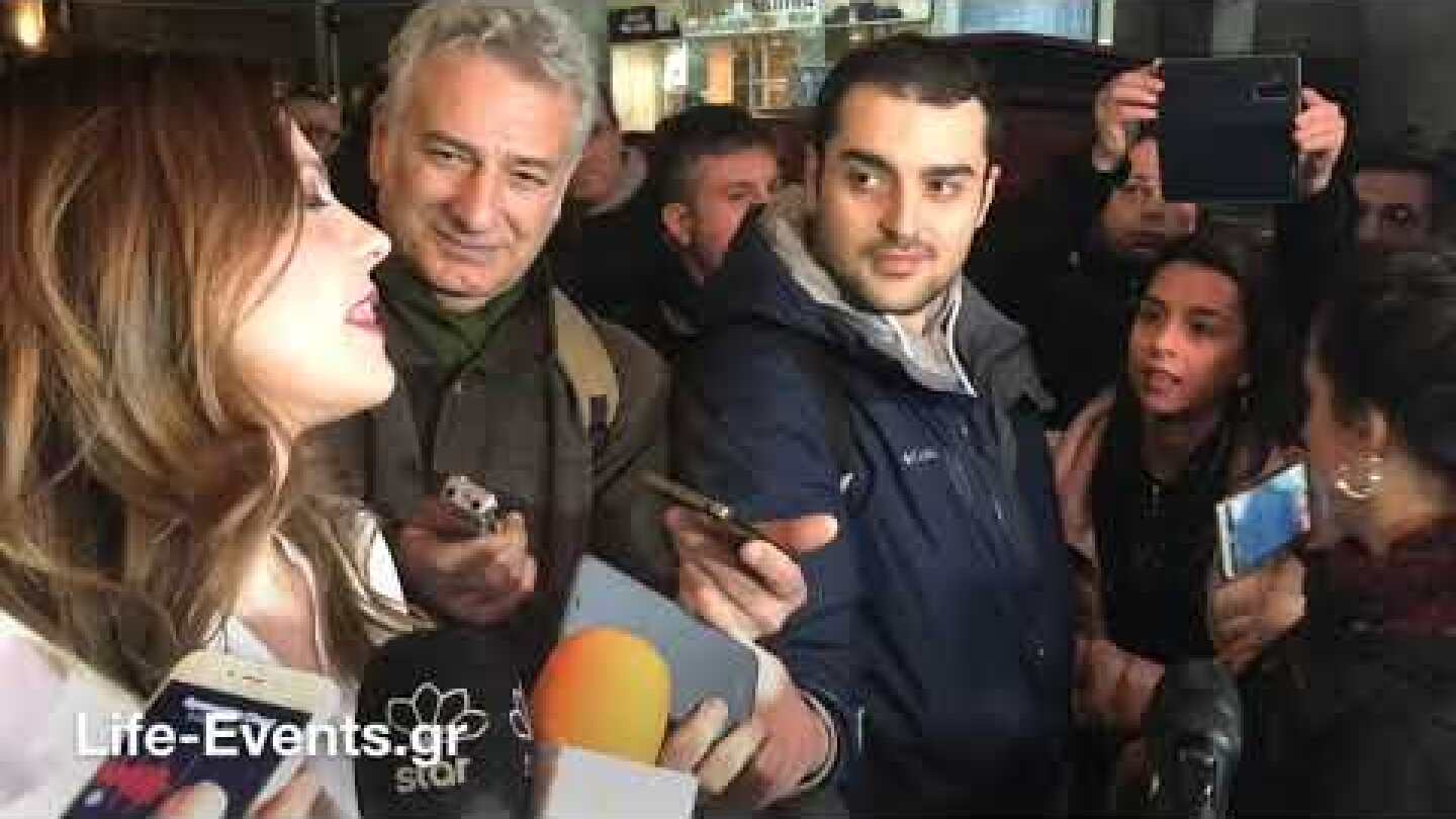 Νεαρή γυναίκα διέκοψε τις δηλώσεις Αχτσιόγλου