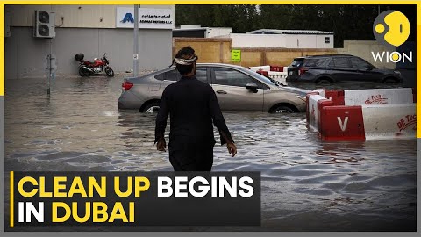 Dubai floods: Cars, runway submerged, flights cancelled | Clean up begins | World News | WION