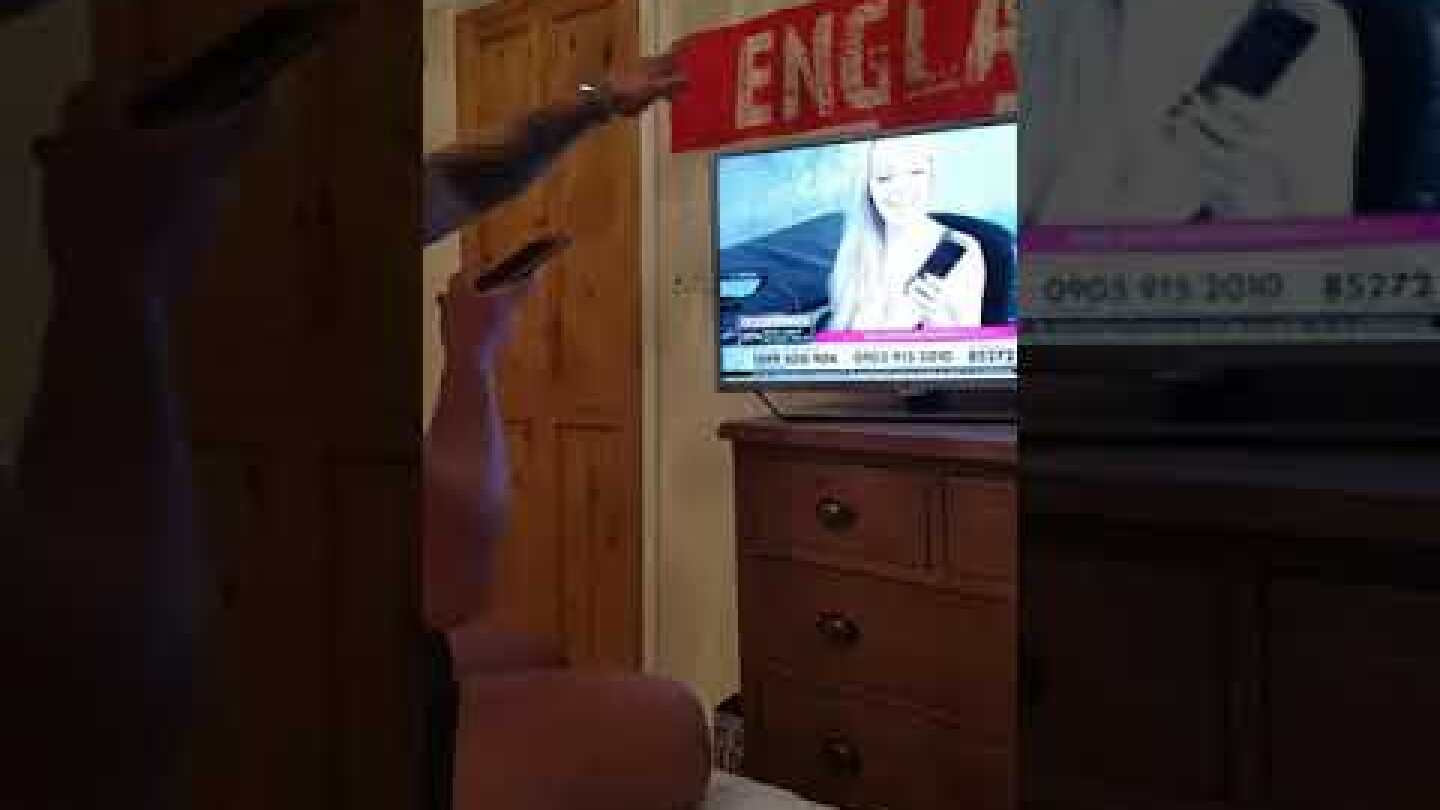 England Fan calling Porn Company to let them know 'It's Coming Home'