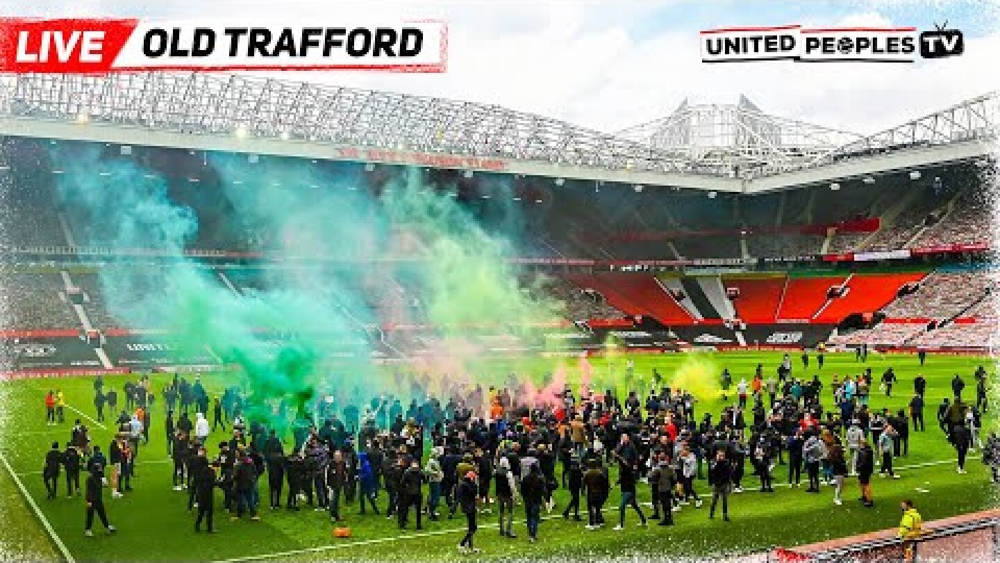 LIVE: Man United Fans' Protest At Old Trafford - Glazers Out And 50+1