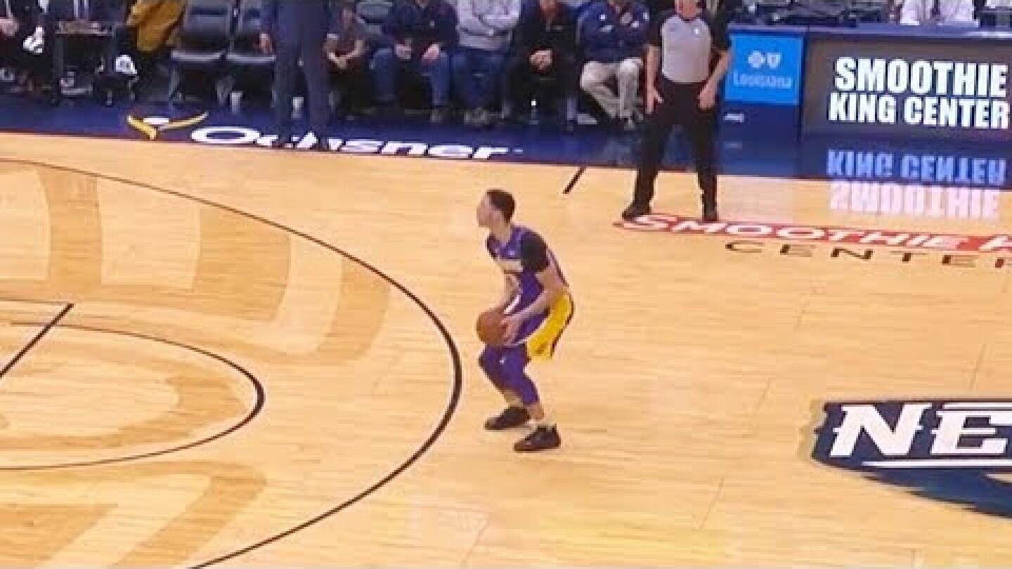 Lonzo Ball Tries To Be Stephen Curry & Misses Every Shot!