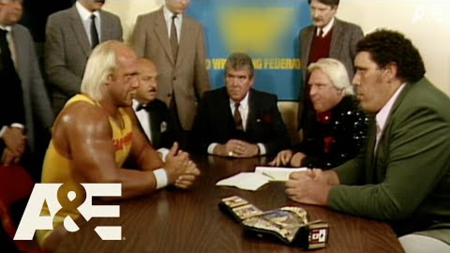 Sneak Peek: Hulk Hogan vs. Andre the Giant in A&E's "WWE Rivals" Premiering 2/19