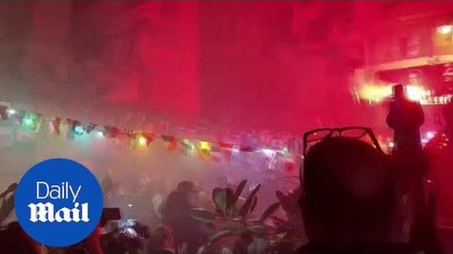 Naples weeps: People take to the street to pay tribute to Diego Maradona