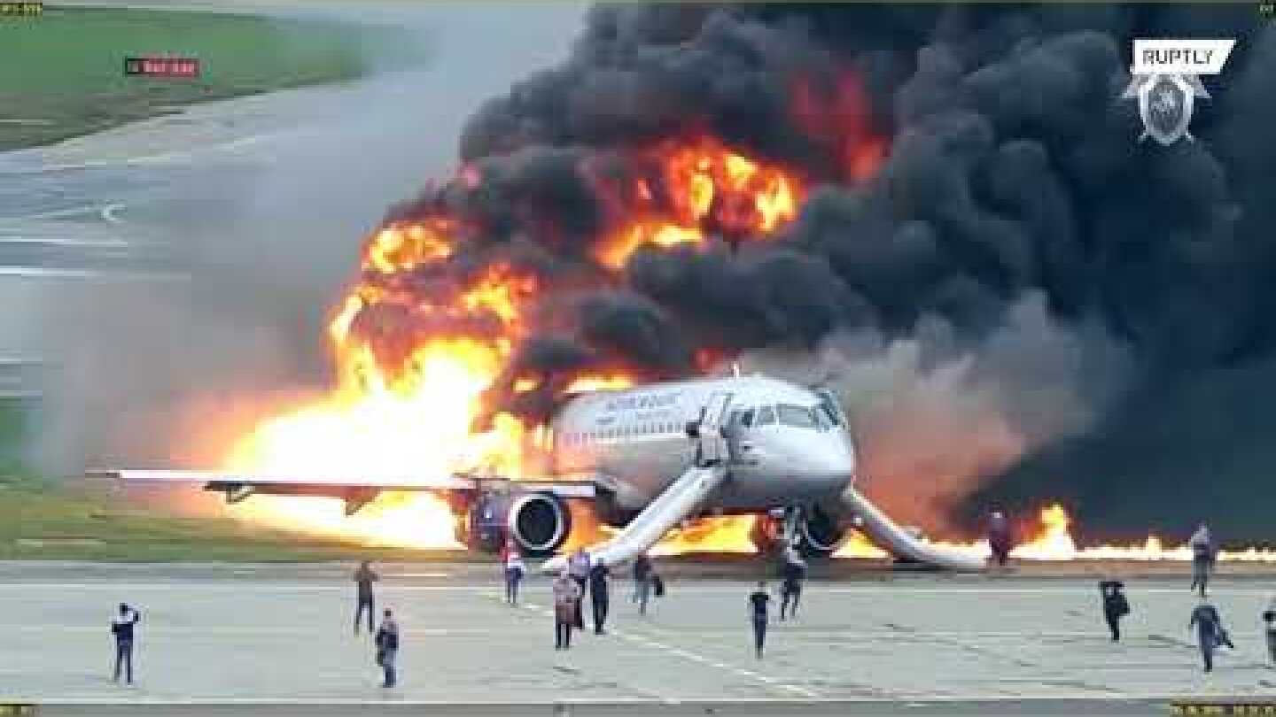 Russia: Investigative Committee releases video of last year's deadly Superjet crash in Sheremetyevo
