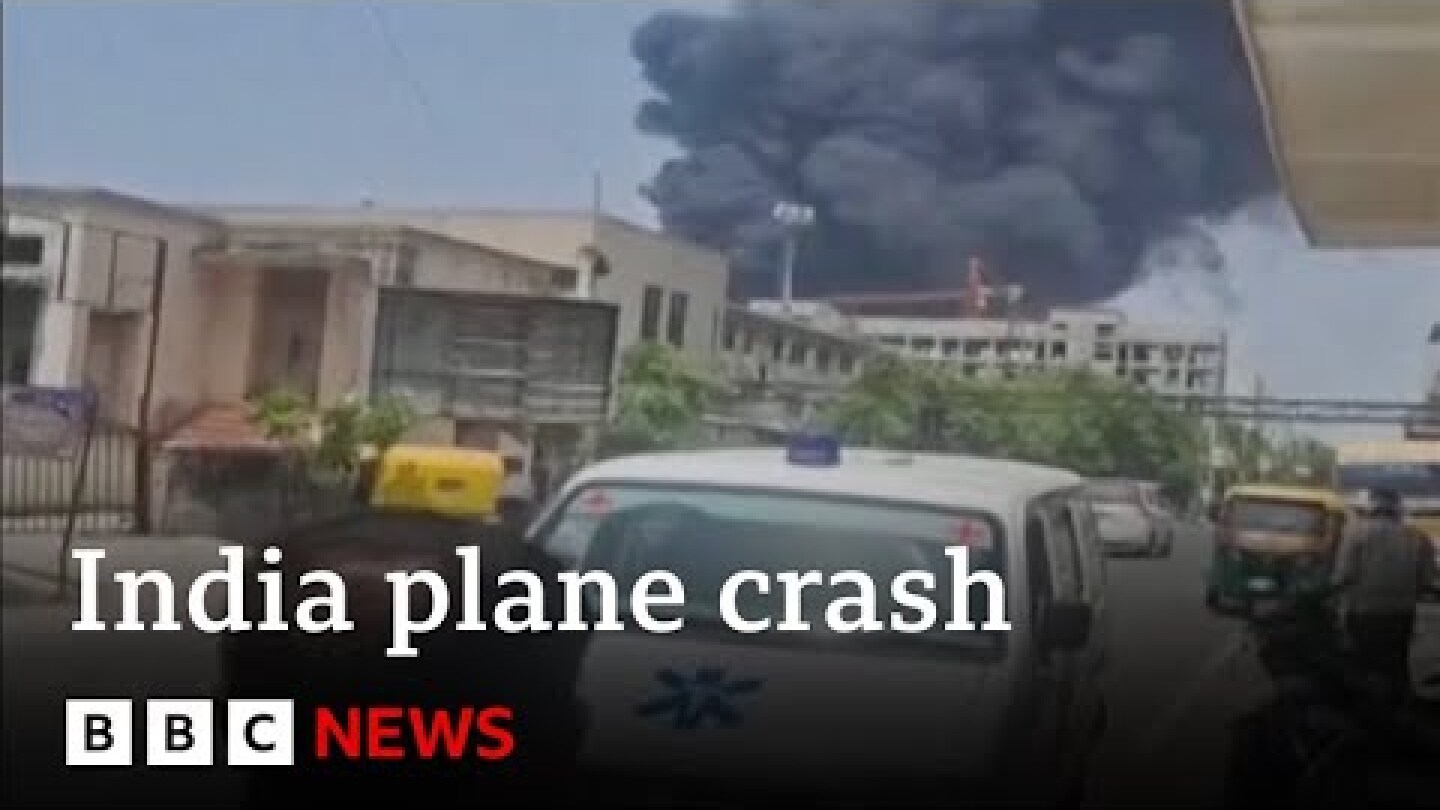 LIVE: London-bound plane leaving from India, carrying more than 240 people, crashes after take-off