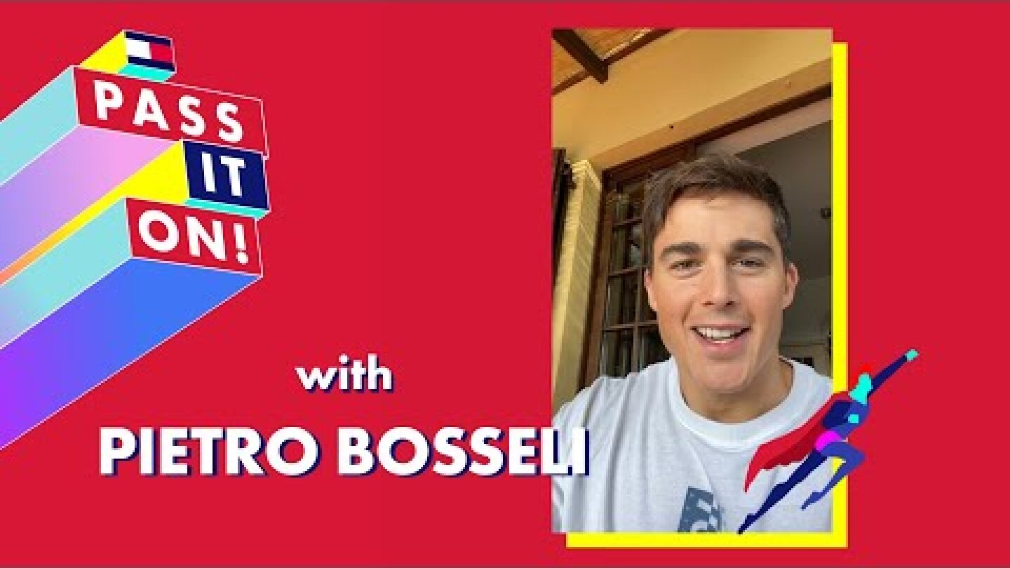 Pietro Boselli customizes t-shirt from his parents house in Italy | PASS IT ON #1 | TOMMY HILFIGER