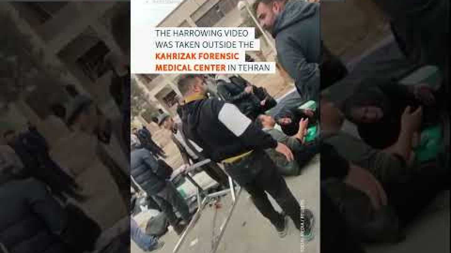 Scores Of Bodies Outside Morgue In Tehran Amid Deadly Iran Protests