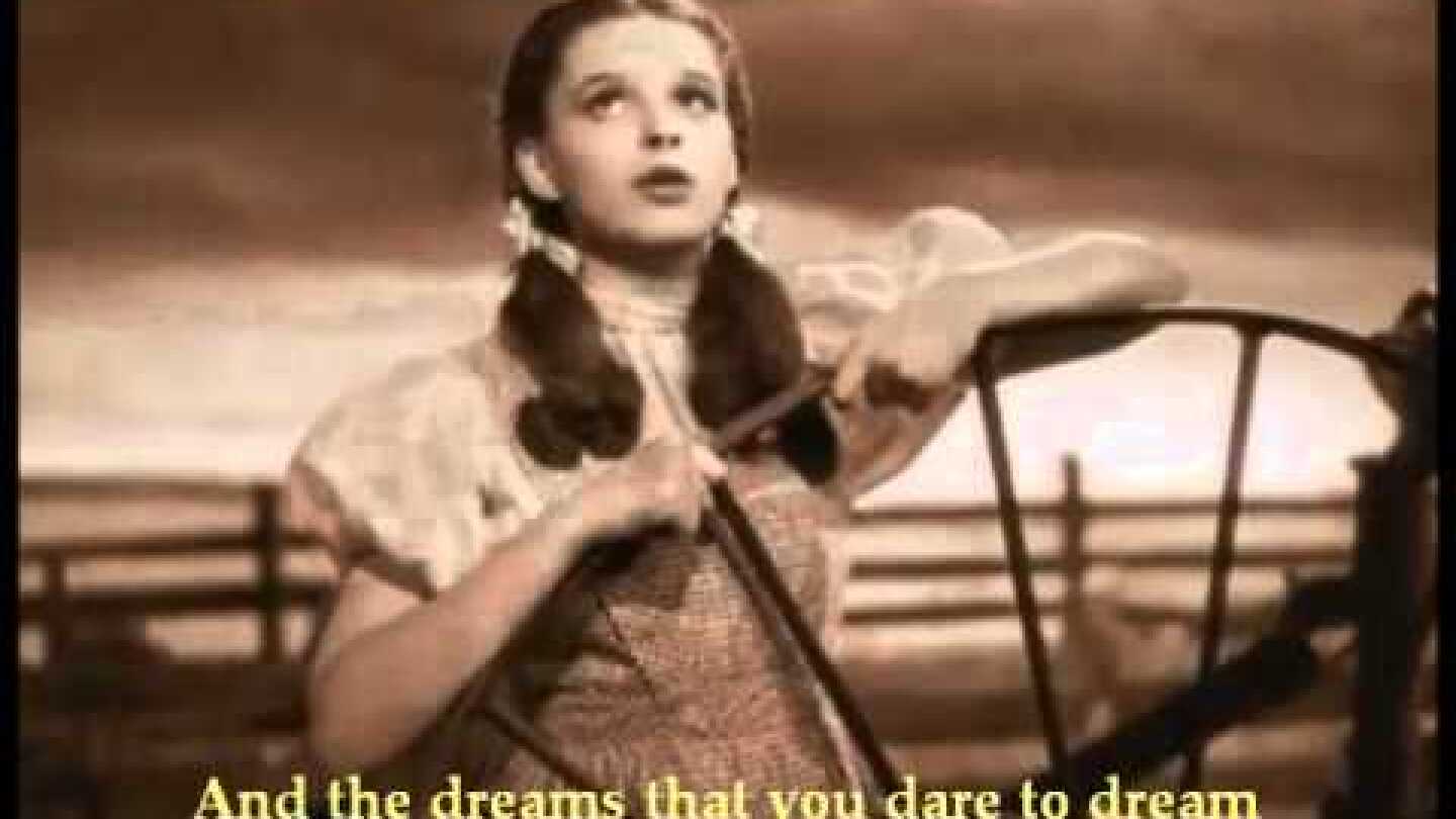 Judy Garland   Somewhere Over The Rainbow 1939