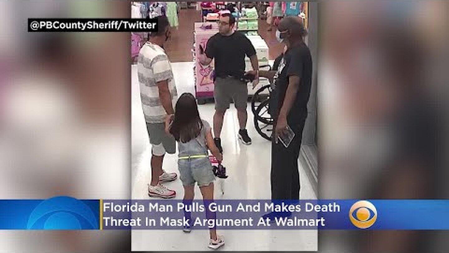 Florida Man Pulls Gun, Makes Death Threat In Mask Argument At Walmart