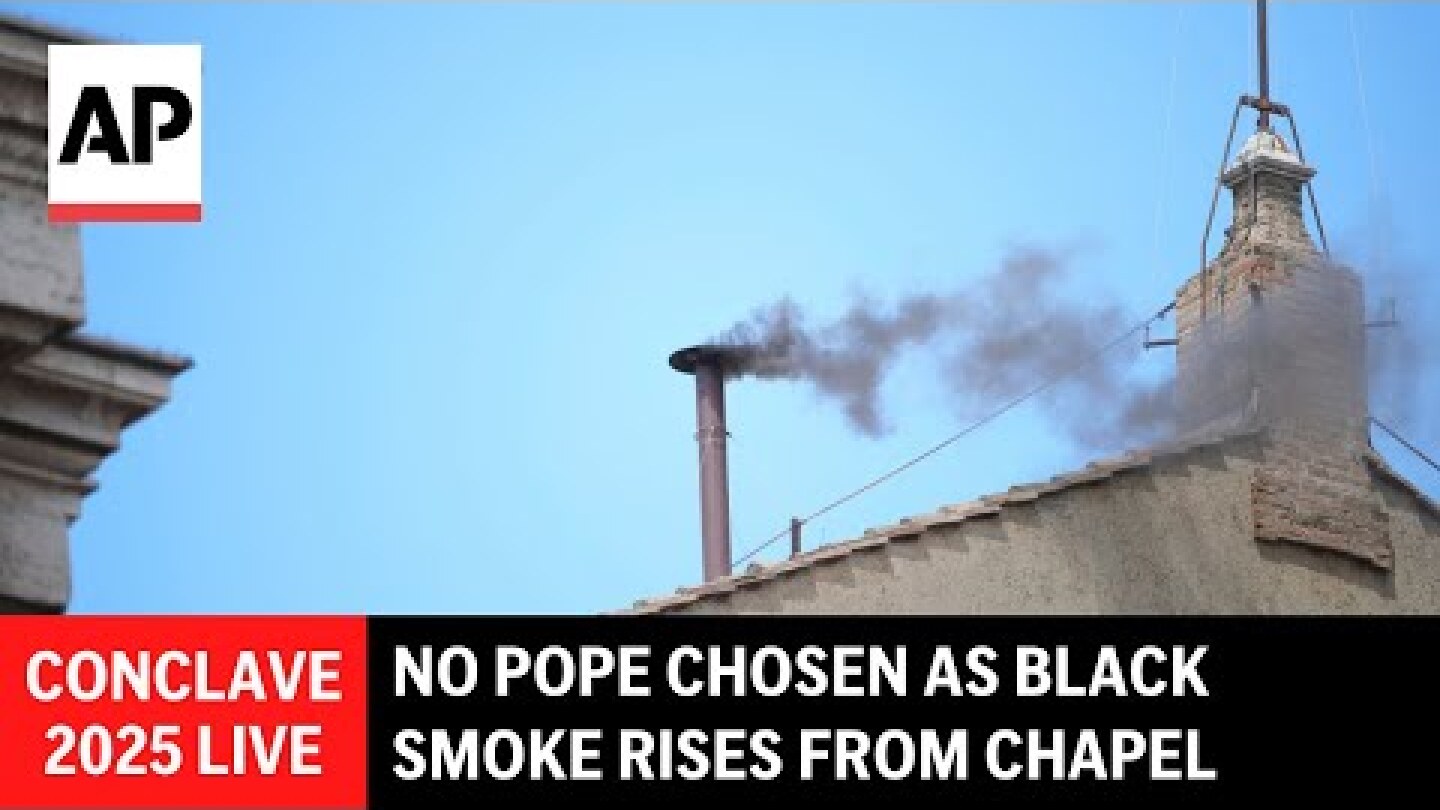 Conclave 2025 LIVE: No pope chosen as black smoke rises from Sistine Chapel