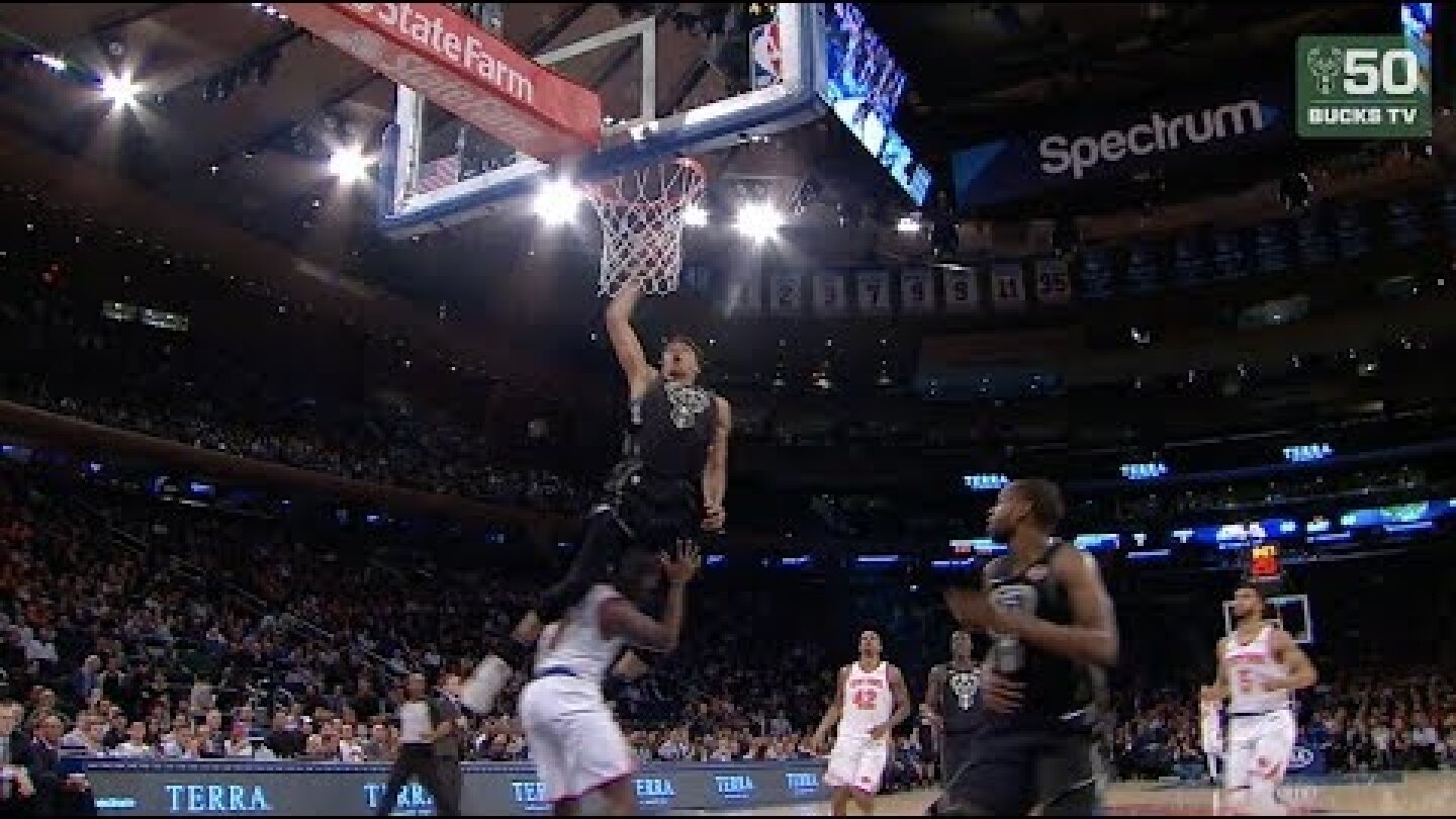 Giannis Dunked OVER Tim Hardaway Jr!!