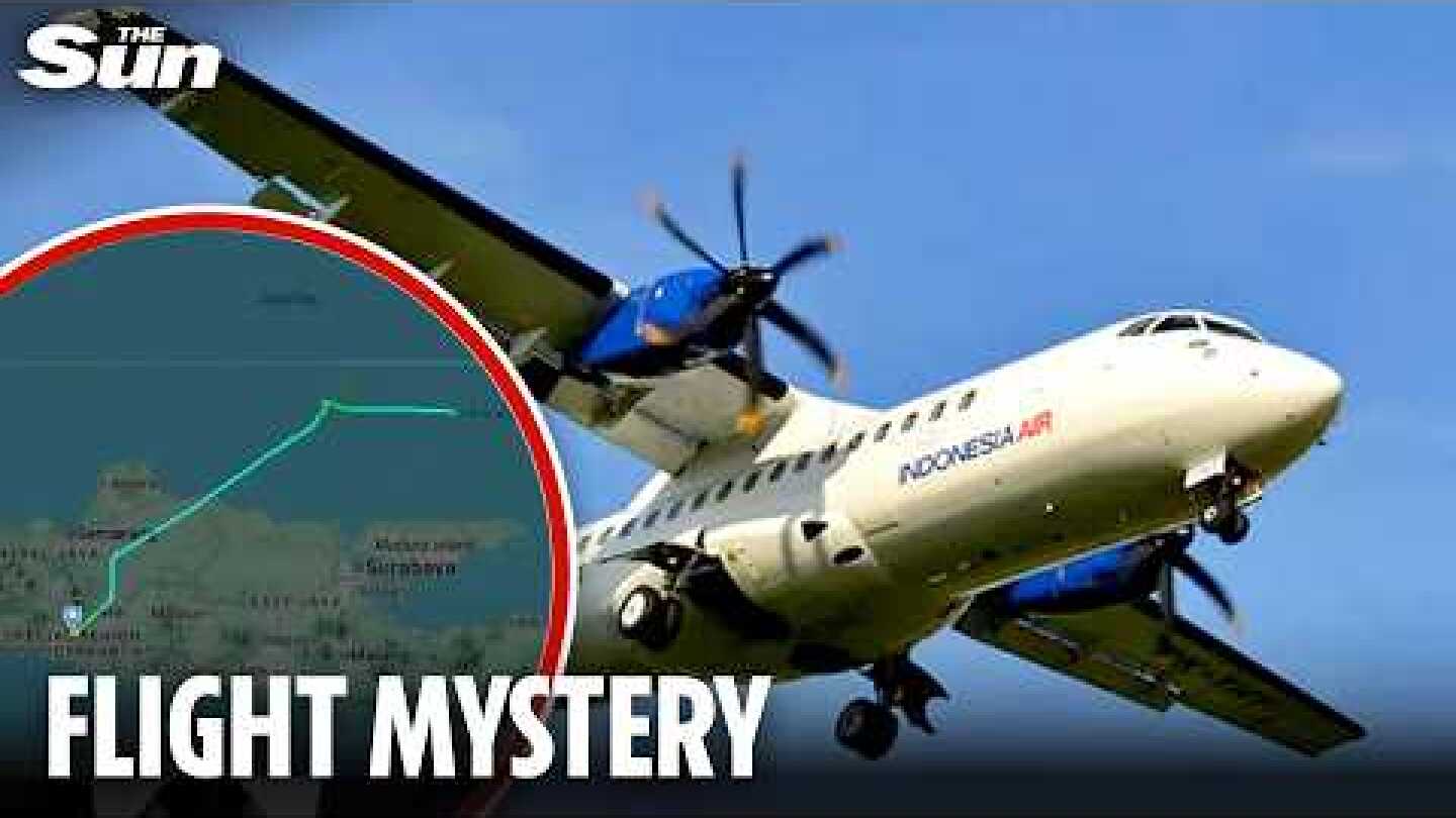 Plane mysteriously vanishes after losing contact as residents ‘hear explosion’