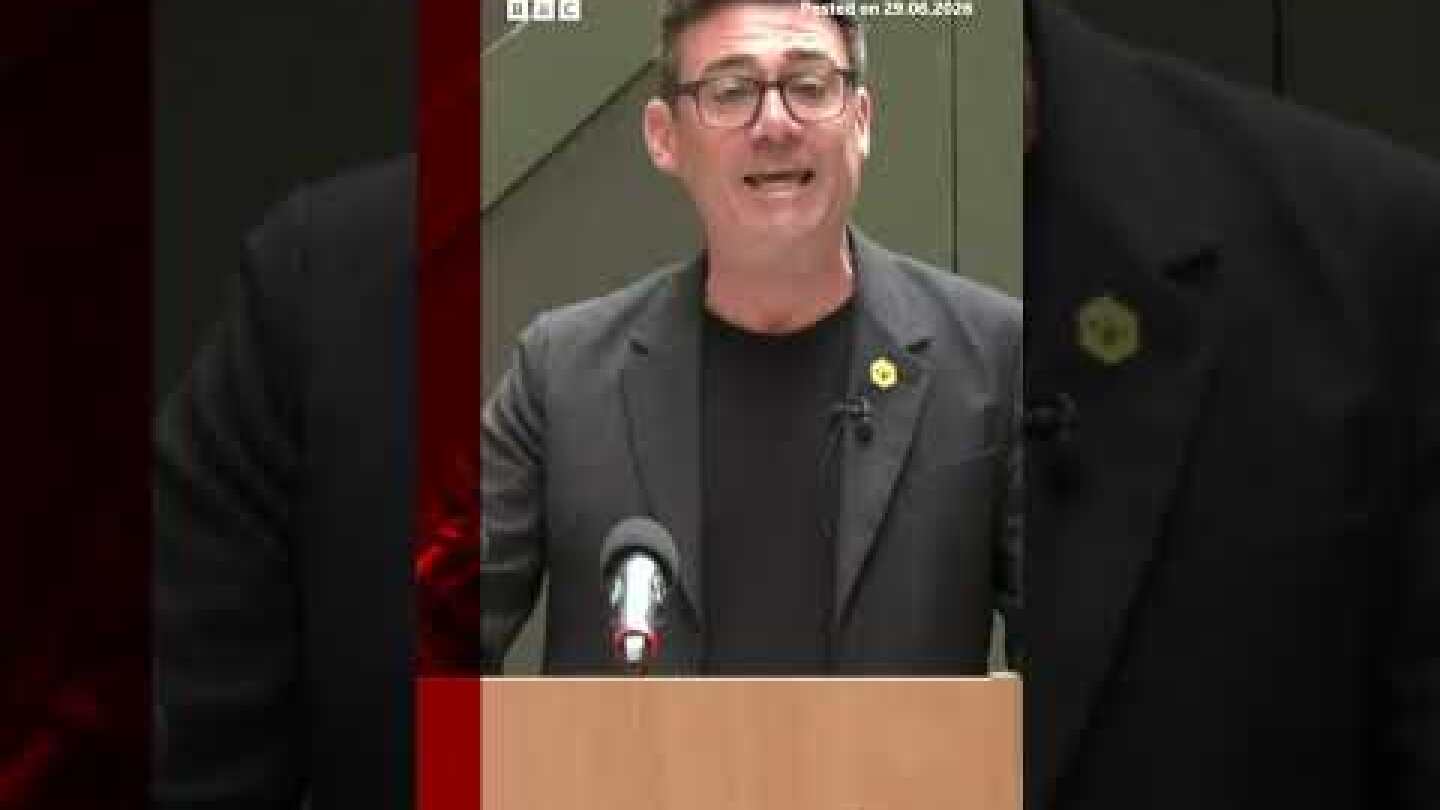 "I am going to do things differently", Andy Burnham says. #BBCNews