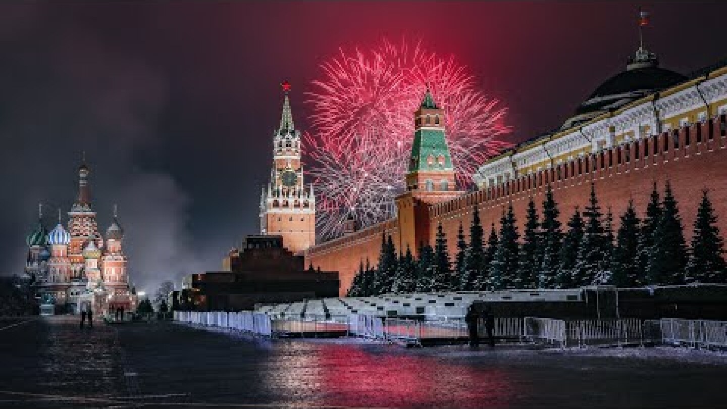 Watch Russia's 2021 New Year fireworks display