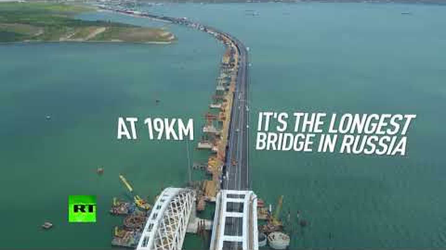 Connecting: What we know about the 19km Crimea bridge