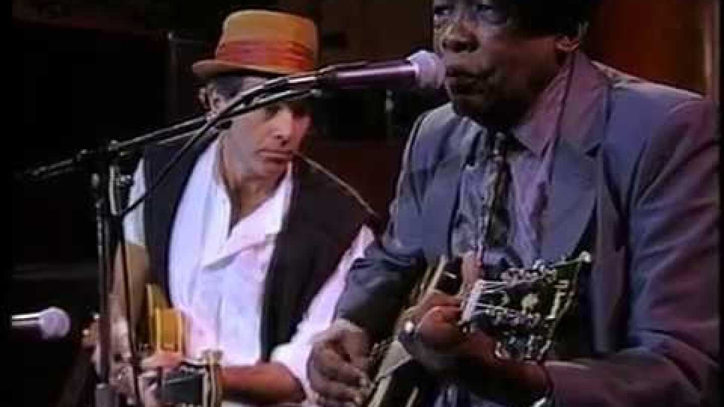 John Lee Hooker with Ry Cooder "Hobo Blues", 1990