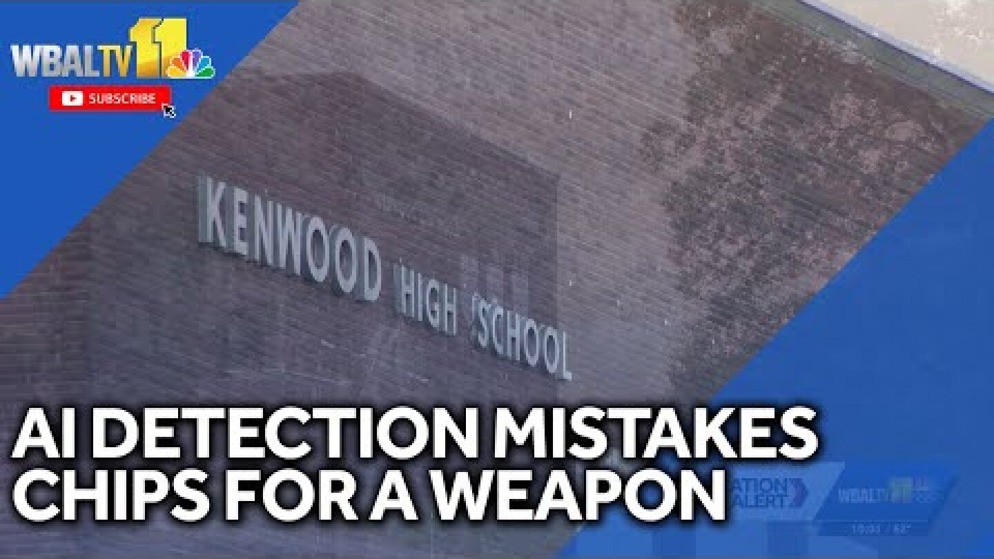 AI detection mistakes student's chips for a weapon