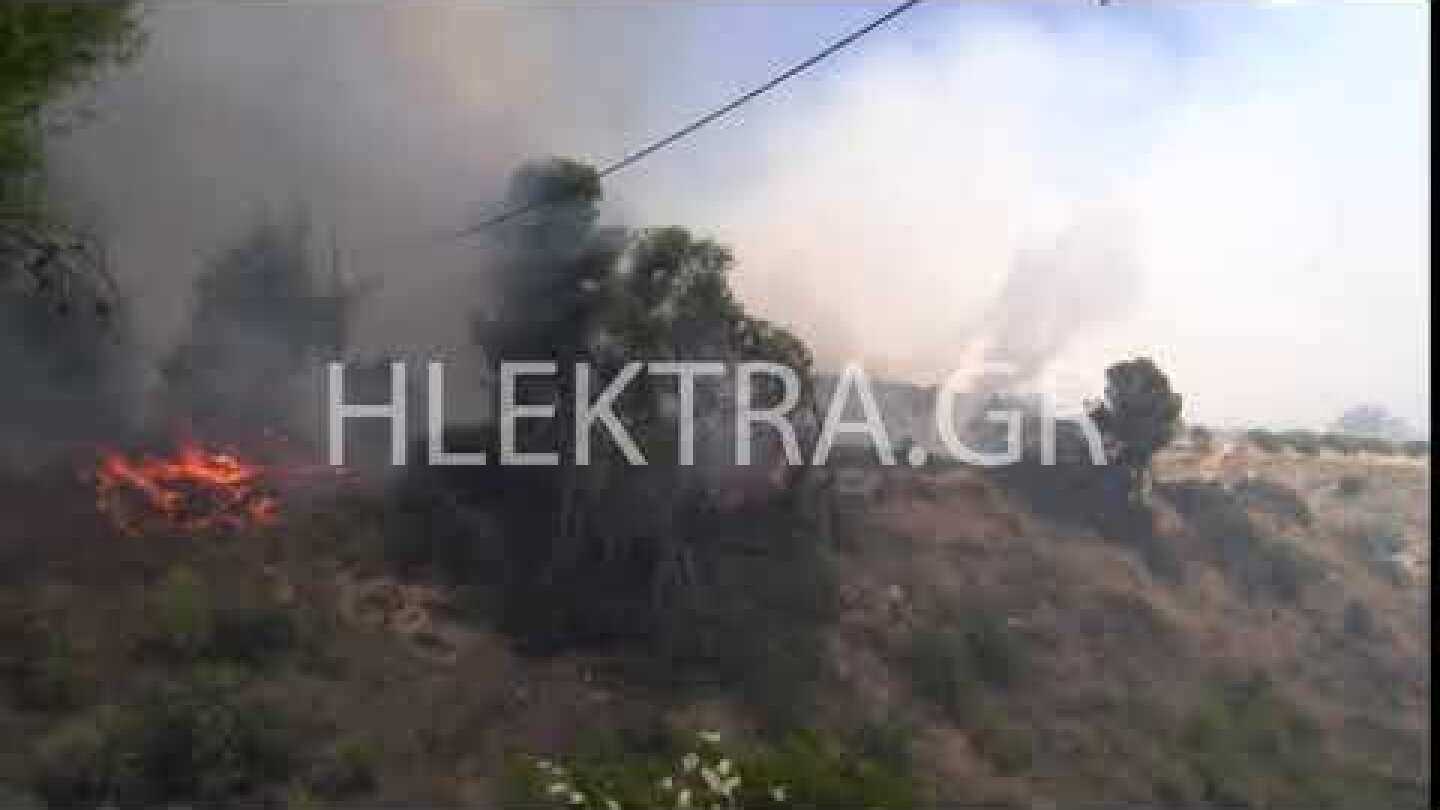 ΦΩΤΙΑ ΚΕΧΡΙΕΣ  ΚΑΜΕΡΑΜΑΝ VS ΕΛΙΚΟΠΤΕΡΟ 22-7-2020