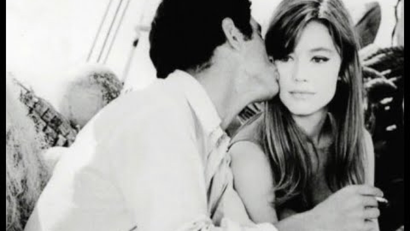 Françoise Hardy, Sami Frey @ Une balle au cœur (Пуля в сердце), 1965 - Jean-Daniel Pollet