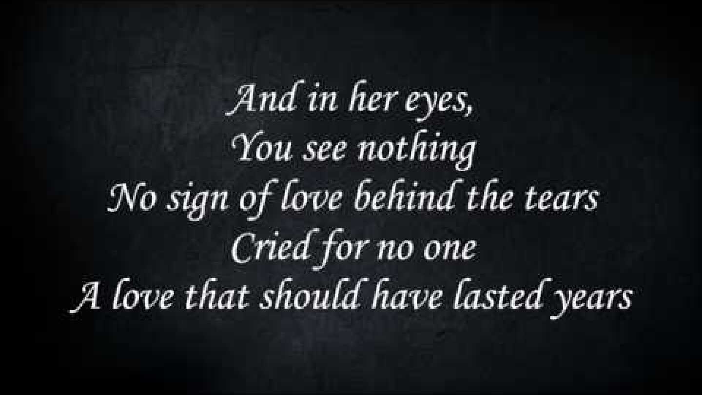 Paul McCartney - For No One (Lyrics)