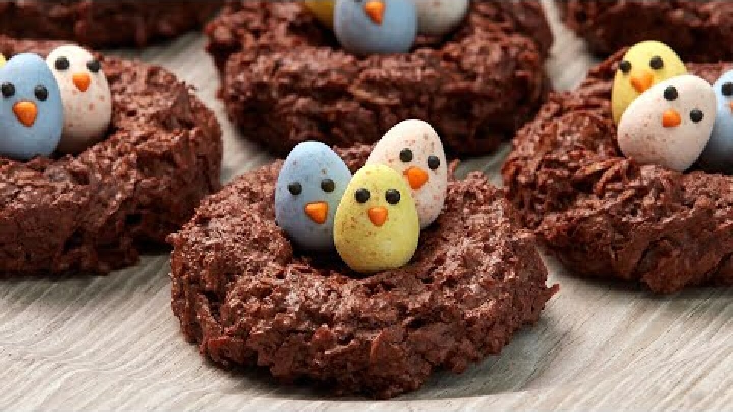 Baking Easy Bird Nest Cookies! (Gluten Free)