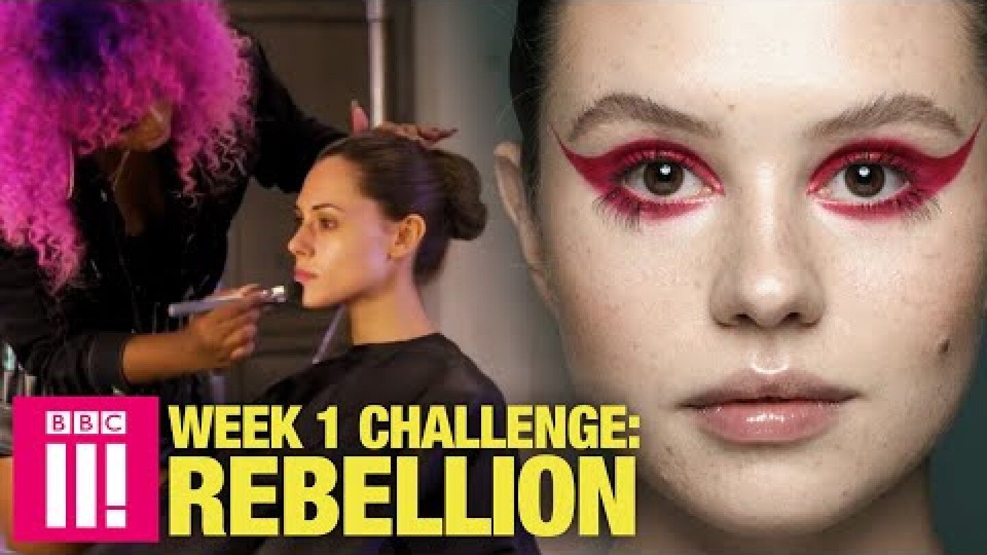 Rebellion Make-Up Challenge | Britain's Next Make-Up Star: Glow Up